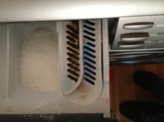 mould caused by fabric softener
